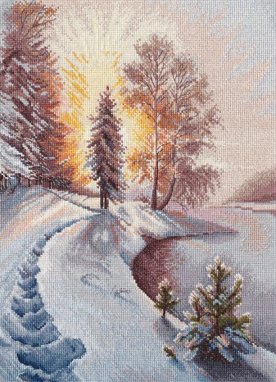 1376 Набор для вышивания Овен "Сияние"