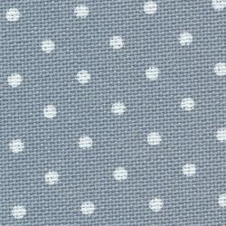 3984/5269 Ткань равномерного плетения Zweigart Murano 32ct, цвет старинный синий в белый горох