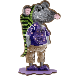 Набор для вышивания бисером по дереву ВОЛШЕБНАЯ  СТРАНА FLK-231, 8.5*16см