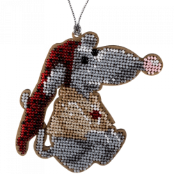 Набор для вышивания бисером по дереву ВОЛШЕБНАЯ  СТРАНА FLK-232, 9.5*10см