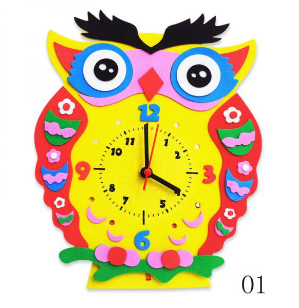 Набор для детского творчества Color Kit "Сова часы" CL001