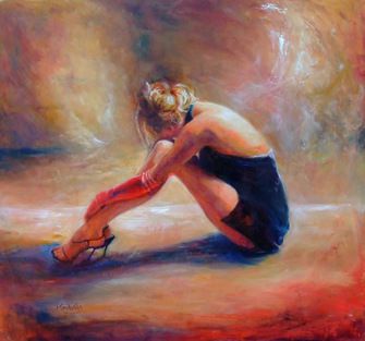 Картина по номерам Paintboy "Расстроенное чувство" GX8460 