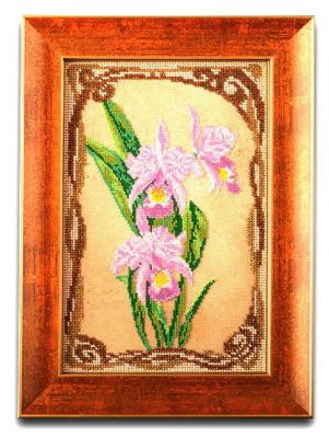Набор для вышивания бисером КРОШЕ "Грациозные орхидеи" В-416 