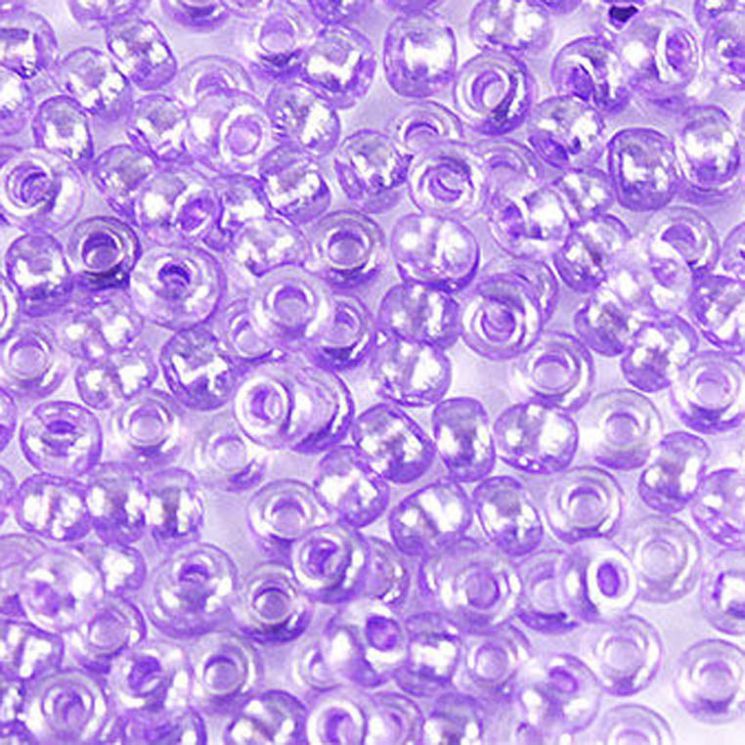 Бисер Preciosa 38928 прозрачная сирень