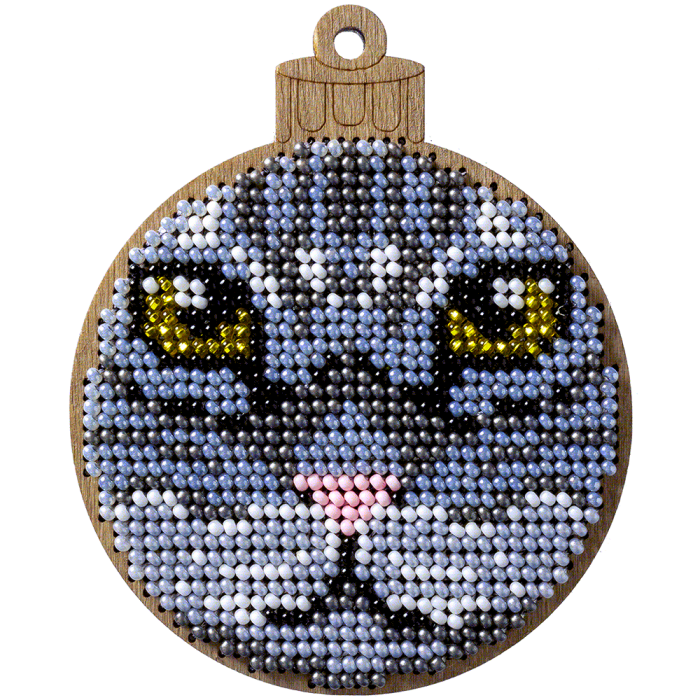 Набор для вышивания бисером по дереву ВОЛШЕБНАЯ СТРАНА FLK-309, 7.5*9см