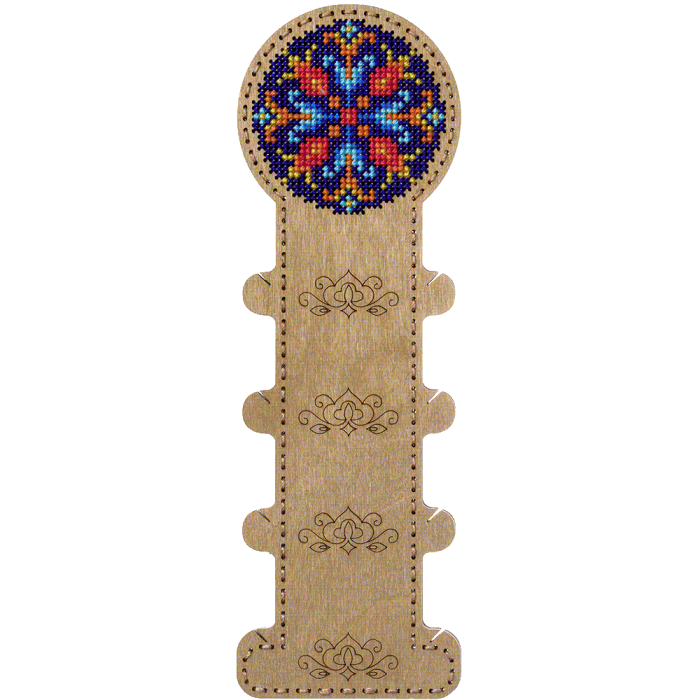 Заготовка для вышивки нитками по дереву FLHW-004 6.5*20см