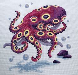 03.019.01 Набор для вышивания Марья Искусница "ОСЬМИНОГ"