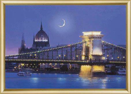 Картина стразами Чаривна Мить "Будапешт" 