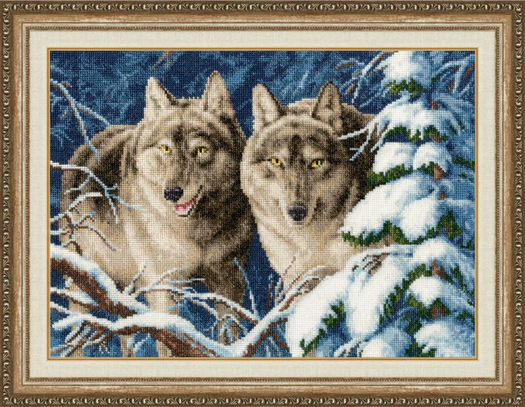 ДЖ-040 Набор для вышивания Золотое Руно "Разбойники"