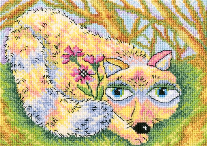 М532 Набор для вышивания РТО "Мой добрый лис"