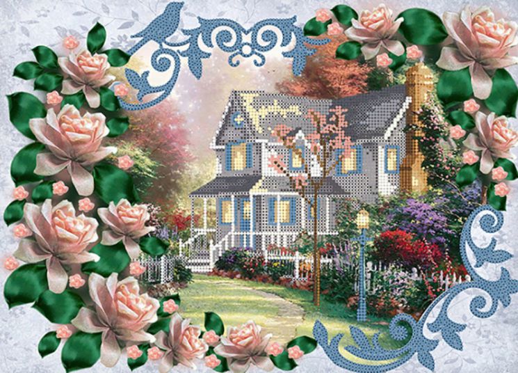 КБ-360 Схема для вышивания бисером ТМ Наследие "Красивая жизнь"