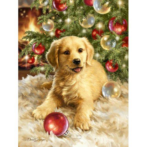 Картина по номерам Paintboy "Новогодний подарок" GX4268