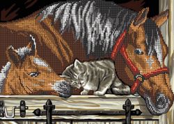 КБ-254 Схема для вышивания бисером ТМ Наследие "Сила нежности"