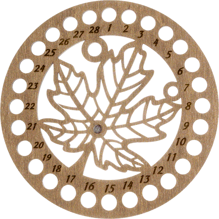 Органайзер для мулине ВОЛШЕБНАЯ  СТРАНА  FLZ(F)-015, 15*15см