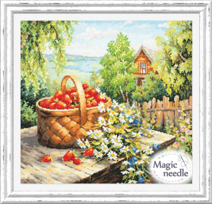 47-06 Набор для вышивания Чудесная игла "ЛЮБИМАЯ ДАЧА"