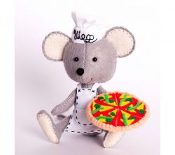 ПФД-1067 Набор для создания текстильной игрушки "Мастер пиццы"