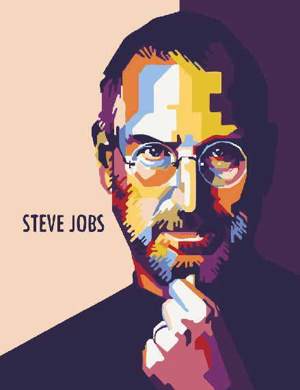 GX23090 Картина по номерам Paintboy "Стив Джобс"