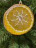 С028-03 Набор для вышивания бисером по дереву "Лимон", 8х9см