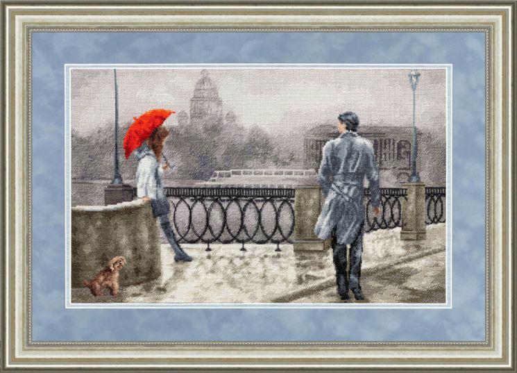 ГМ-040 Набор для вышивания Золотое Руно "Белые ночи"