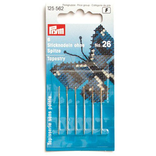 Набор игл для вышивания №26, 6 шт, Prym