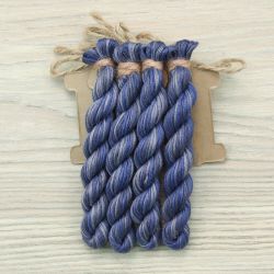 НМул-МолЯб-2322 Набор ниток OwlForest для схемы «Молодильные яблочки» (ПНК) 32, 36 каунт в 2 нити