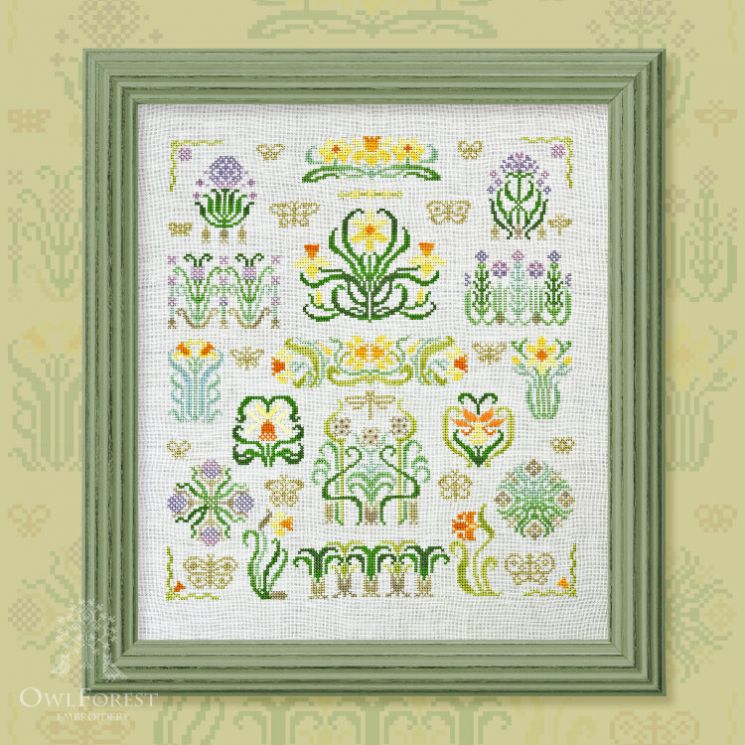 Схема для вышивания Owlforest «Принц Нарцисс» 0081-ПН-С