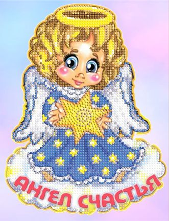 БСА4-059 Алмазная мозаика ТМ Наследие "Ангел счастья"