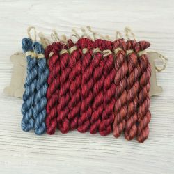 НМул-СКр86-3322 Набор ниток OwlForest для схемы «Северный край» (DMC) 32 каунт в 2 нити