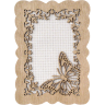 Заготовка для вышивания нитками на канве FLH-001 14*19.5см