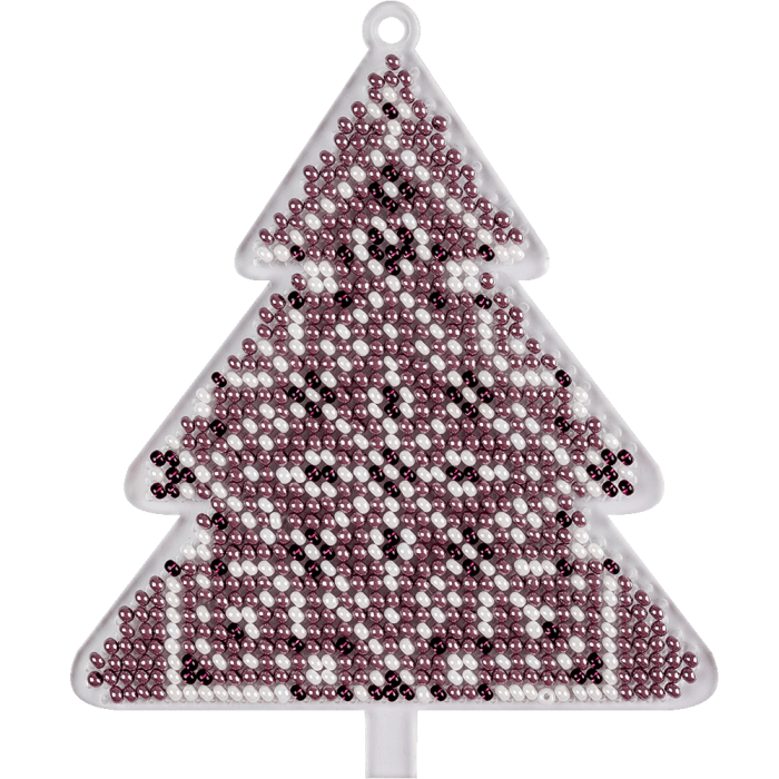 Набор для вышивания бисером на пластиковой основе ВОЛШЕБНАЯ  СТРАНА FLPL-037 8*10см