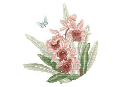 Набор для вышивания крестом Белоснежка "Нежные цветы" 1161-14 