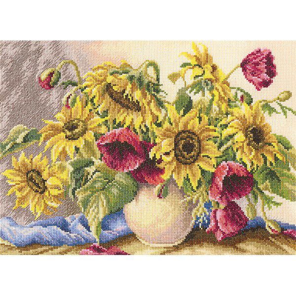 М501 Набор для вышивания РТО "Маки и подсолнухи"