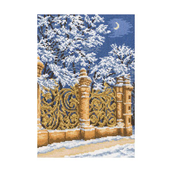 М420 Набор для вышивания РТО "Решётка Михайловского сада"