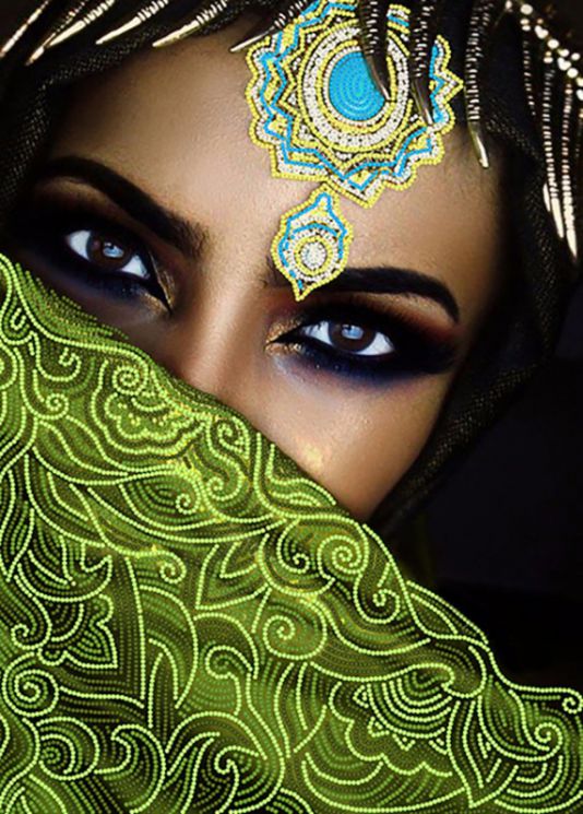 КБ-299 Схема для вышивания бисером ТМ Наследие "Магический взгляд"