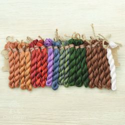 НМул-МГ136-2282 Набор ниток OwlForest для схемы «Стиль модерн» (ПНК)