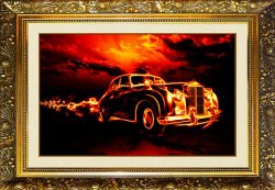 O-556 Алмазная мозаика МИЛАТО "Призрачный авто"