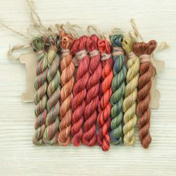 НМул-МГ137-2282 Набор ниток OwlForest для схемы «Древо познания» (ПНК)