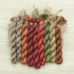 НМул-МГ137-3282 Набор ниток OwlForest для схемы «Древо познания» (DMC)