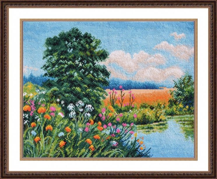 Набор для вышивания крестом ОВЕН "Краски лета" 930