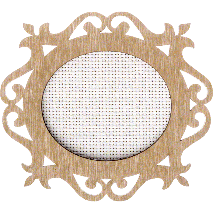 Заготовка для вышивания нитками на канве FLH-016 9*8см