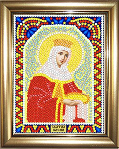 ИМРА5-043 Алмазная мозаика ТМ НАСЛЕДИЕ с рамкой "Святая Елена"