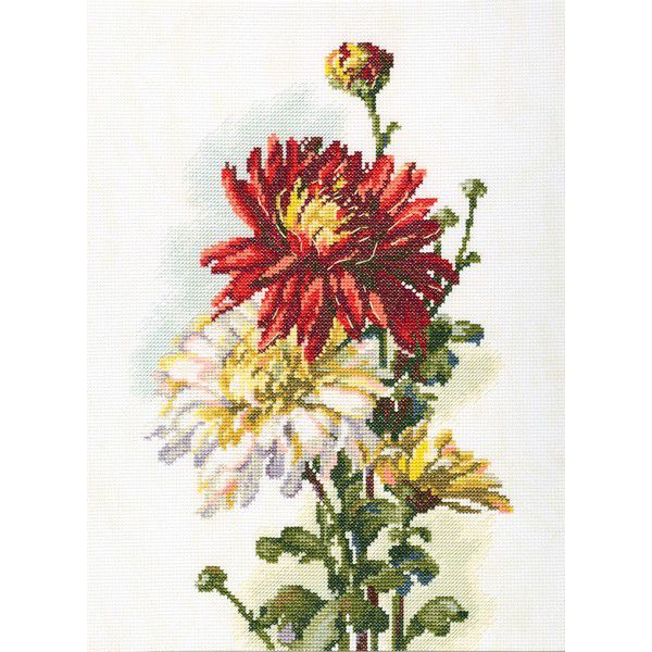 М516 Набор для вышивания РТО "Хризантемы"