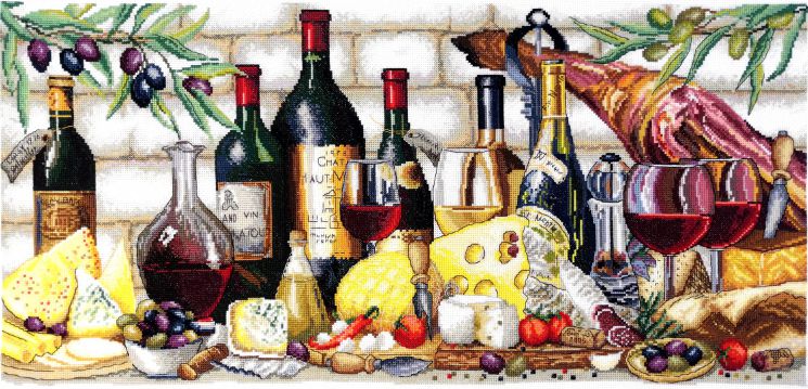 Набор для вышивания Марья Искусница "Дары Средиземноморья" 11.002.14