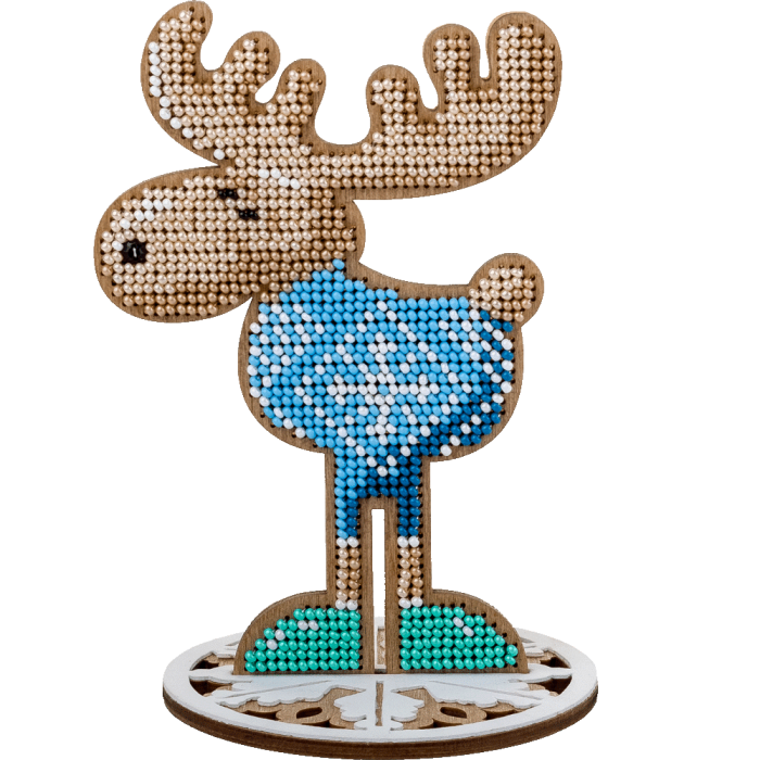 Набор для вышивания бисером по дереву ВОЛШЕБНАЯ  СТРАНА FLK-211, 9*13.5см