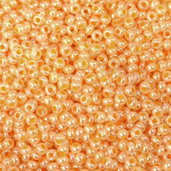 Бисер Preciosa 37383 мандариновый жемчужный