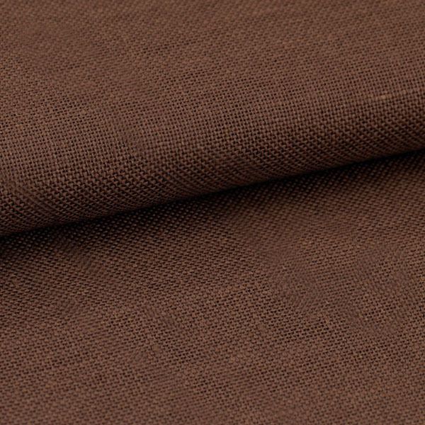 3609/9024 Ткань равномерного плетения Zweigart Belfast (100% лен) 32ct, 50х35 цвет темный шоколад