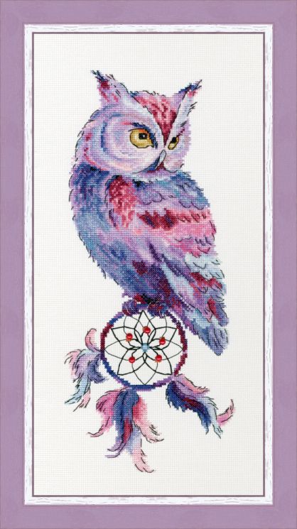 Ф-034 Набор для вышивания Золотое Руно "Ловец снов"