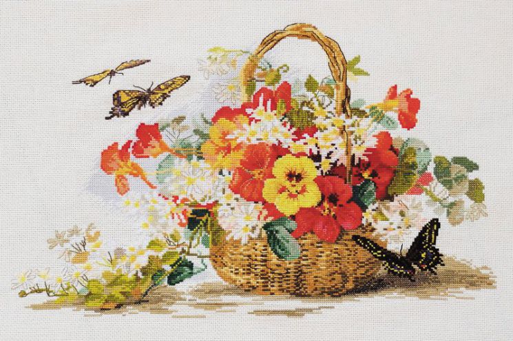 06.002.58 Набор для вышивания "Настурция"