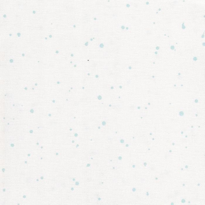 3984/1299 Ткань равномерного плетения Zweigart Murano Splash 32ct, цвет молочный с мятными брызгами