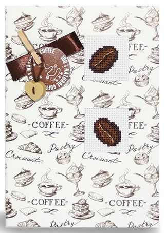 (S)P-15 Набор для изготовления открытки Luca-S "Кофе"